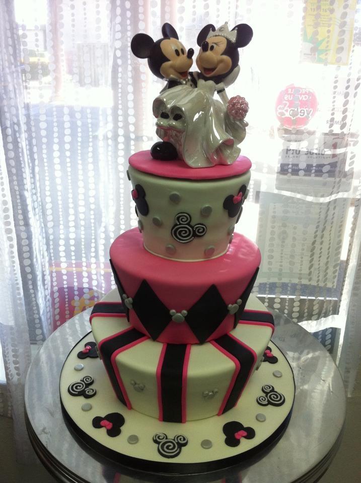 Wedding - Disney Wedding Cake 