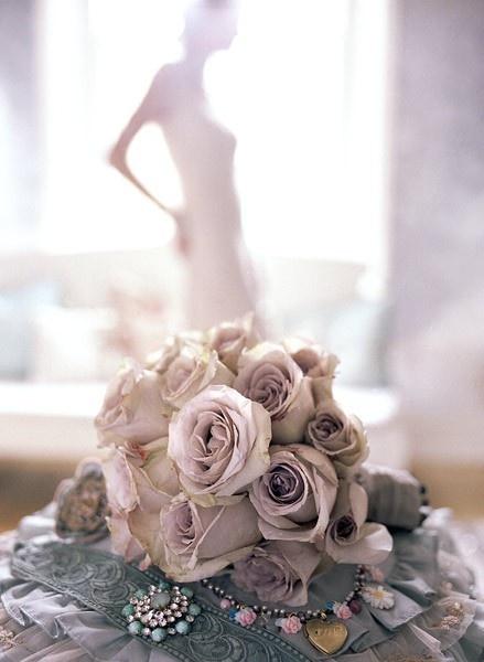 Wedding - Lilac Rose Bouquet 