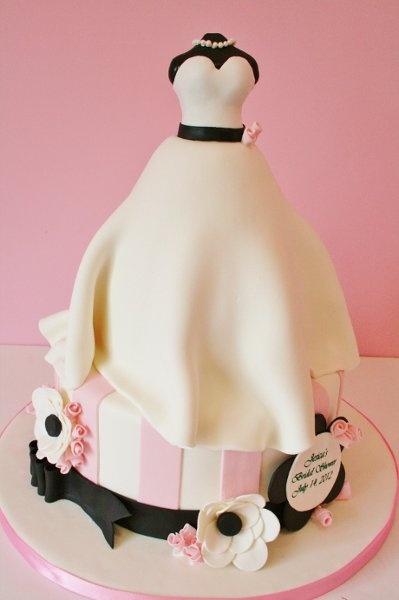 Wedding - Bridal Showers-bridal cake