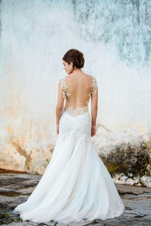 Backless Dresses Backless Wedding Gowns 2068246 Weddbook