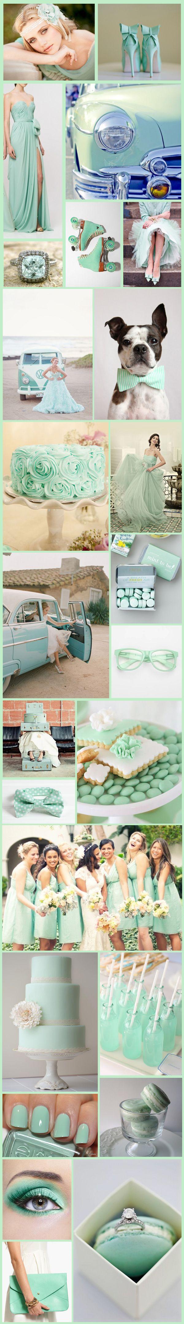 Hochzeit - Es ist Mint zu sein! Ich liebe diese Farbe!