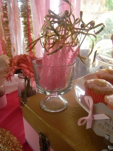 Wedding - Pink And Gold Bash Birthday Party Ideas
