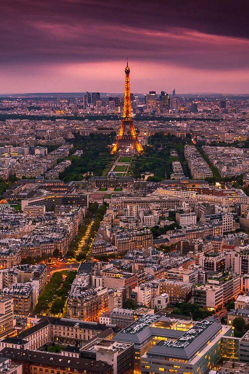 Hochzeit - Paris Nach Sonnenuntergang