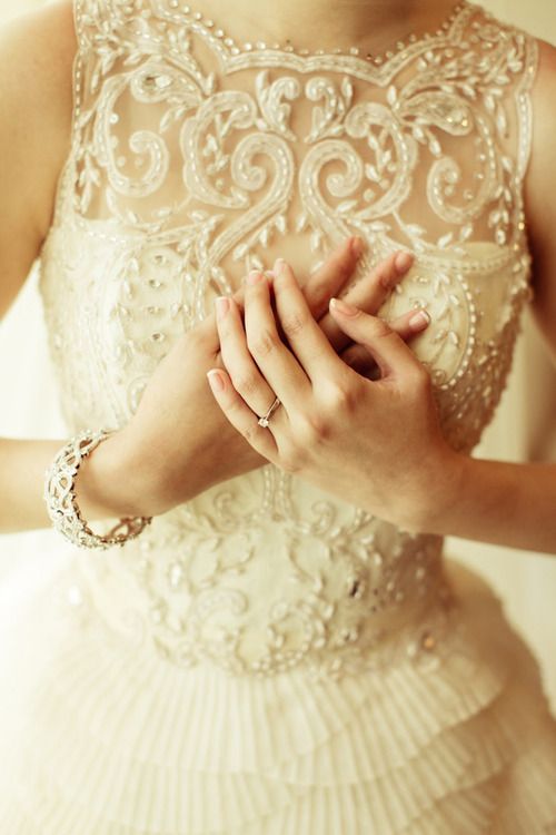 Wedding - Love The Details On This Bodice 
