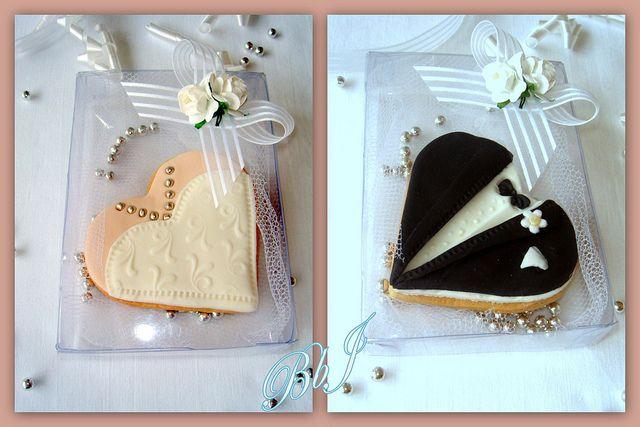 Wedding - Bride & Groom Cookies 