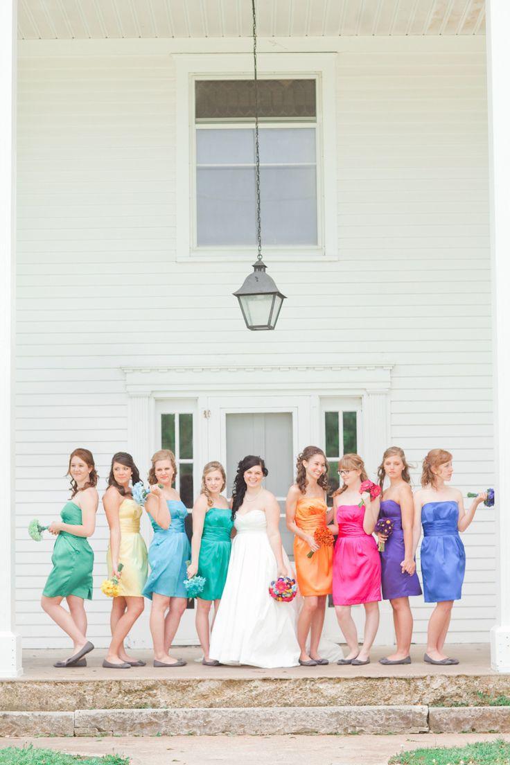 Wedding - Missouri Rainbow Wedding From Jordan Brittley Photography