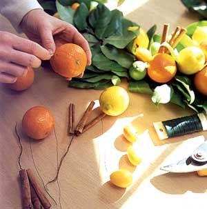 Mariage - Et Citrus Lemon Leaf Garland