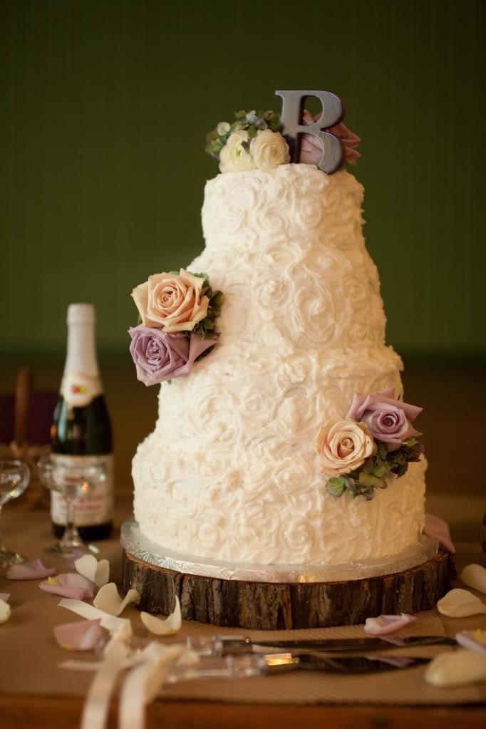 Wedding - Textured Wedding Cake 