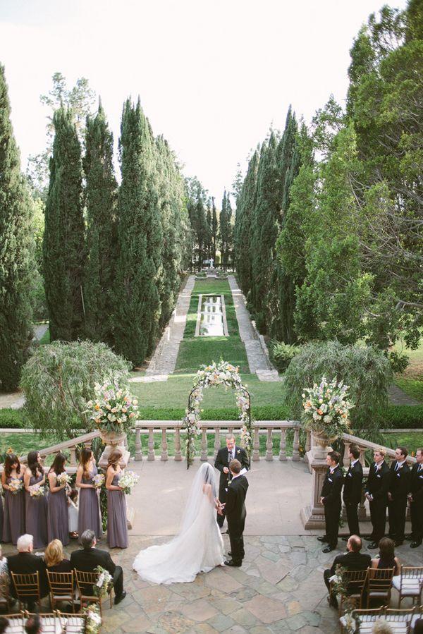 Wedding - Purple And Ivory Villa Wedding