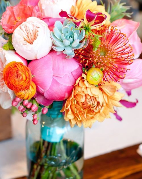 Wedding - Colorful Bouquet! 