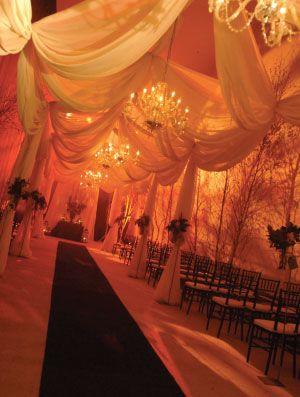 Wedding - Orange Wedding Decoration 