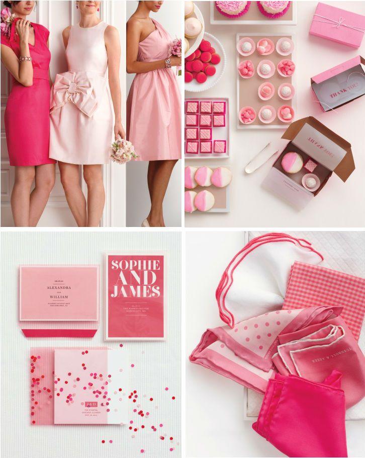 Hochzeit - Pretty In Pink Wedding Inspiration