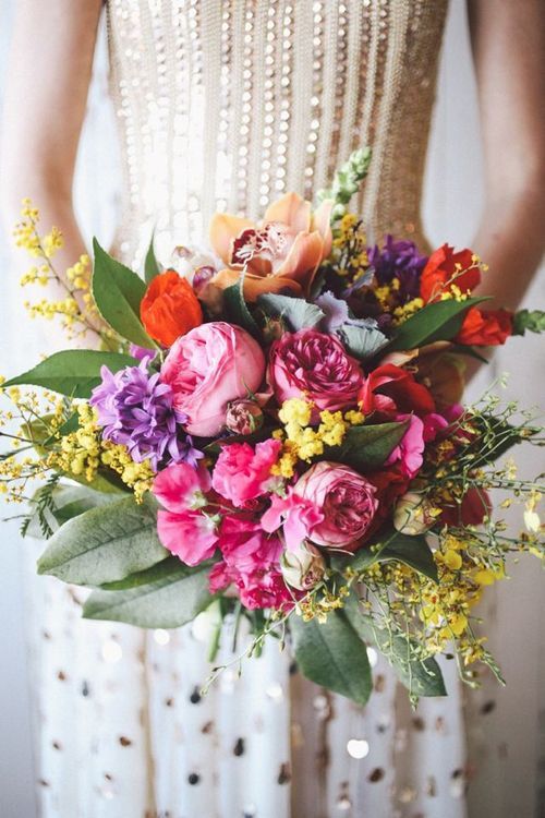 Hochzeit - Schöner Blumenstrauß
