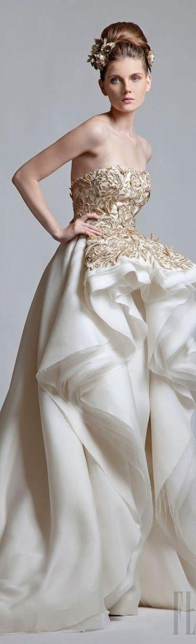 Hochzeit - Krikor Jabotian Bridal Couture 2013