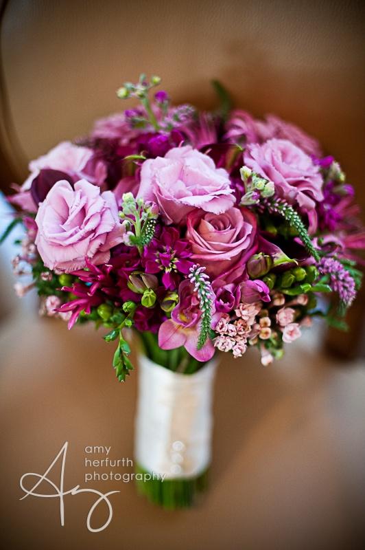 Hochzeit - Lavender Wedding Bouquet