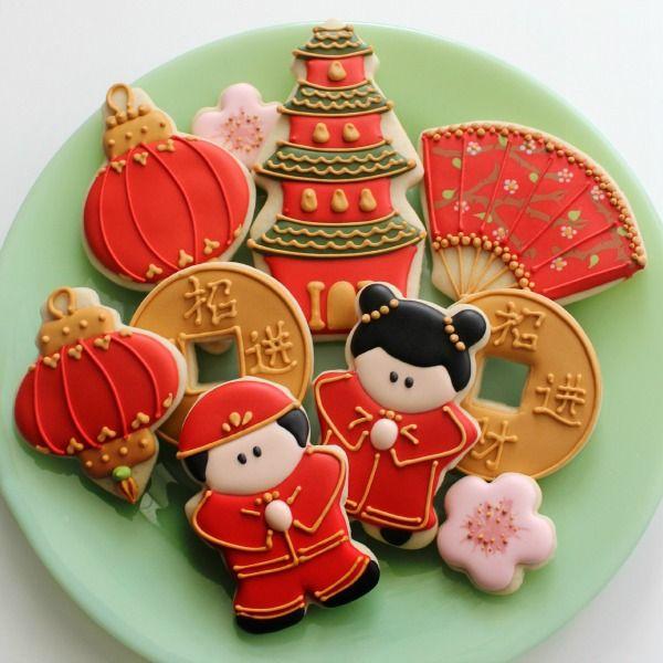 Mariage - Simple cookies du Nouvel An chinois