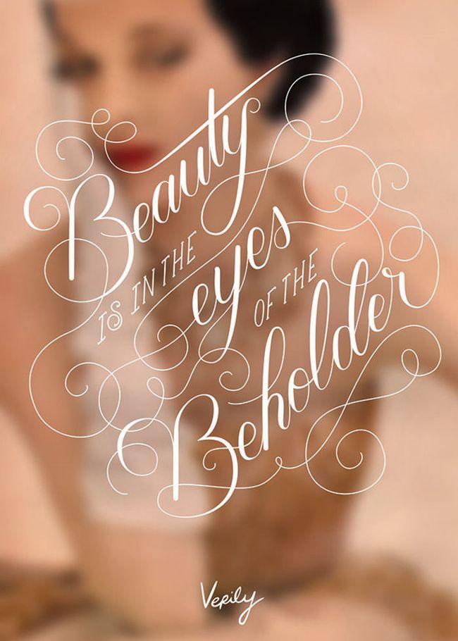 Wedding Quotes Beauty Is In The Eyes Of The Beholder Weddbook