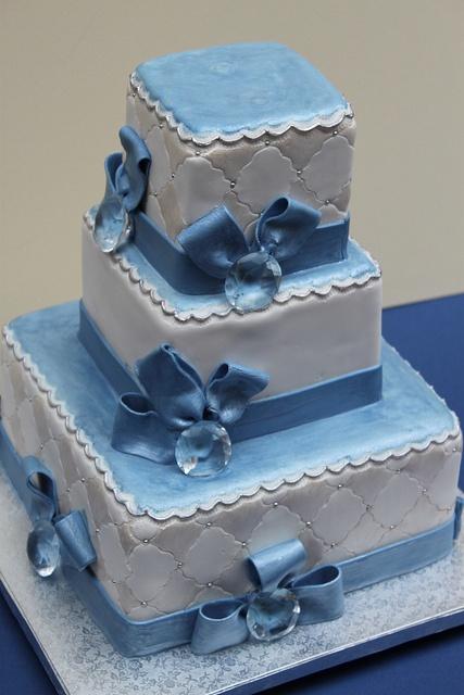 Свадьба - Блестяще Синий