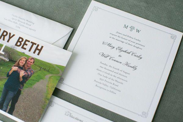 Wedding - Invitations   Stationery