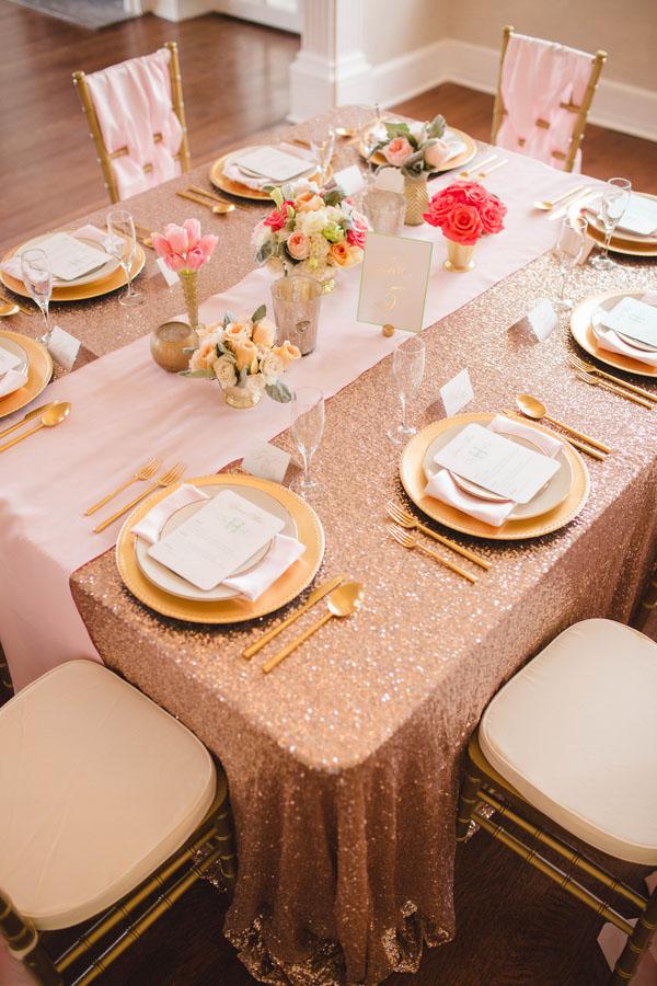 Свадьба - Matrimonio moderno ed elegante in menta, rosa, corallo e oro