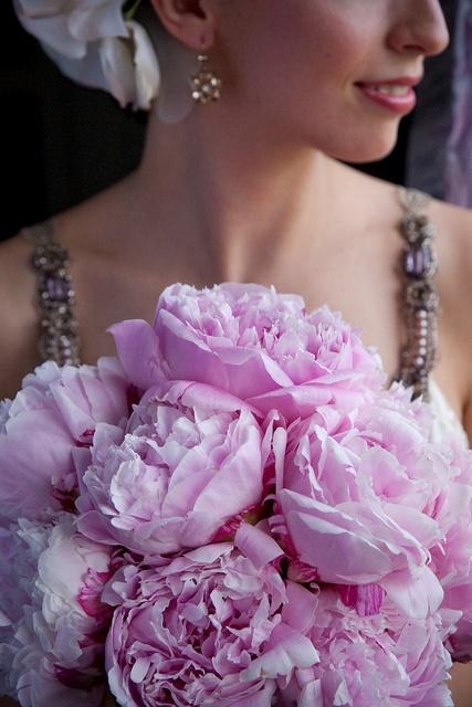 Mariage - Bouquets - arrêter et de sentir les roses