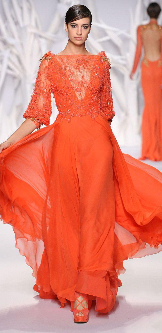 Hochzeit - Kleider .... orange Obsessions