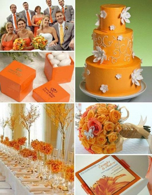 Hochzeit - # Wedding # Orange