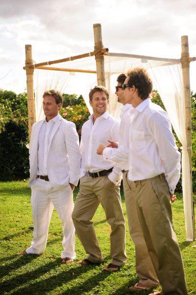 Hochzeit - Tropical Grooms Stil