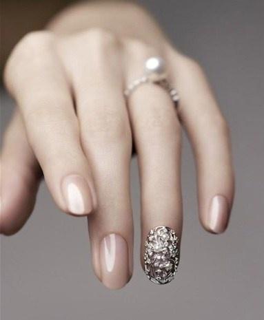 Hochzeit - Hochzeits-Nails Design-