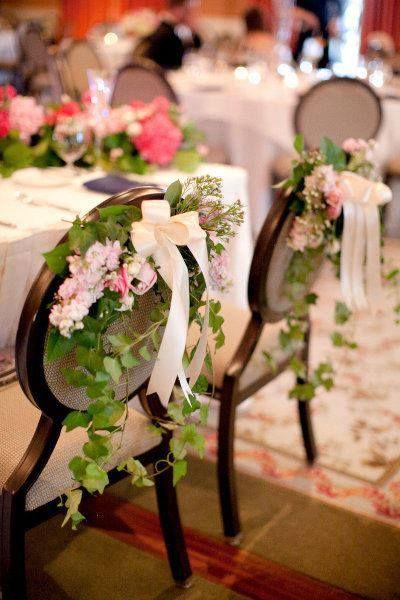 Wedding - Bride & Groom Chairs // Sillas Novios