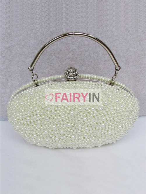 Hochzeit - Fairyin Pearls Evening Handbags
