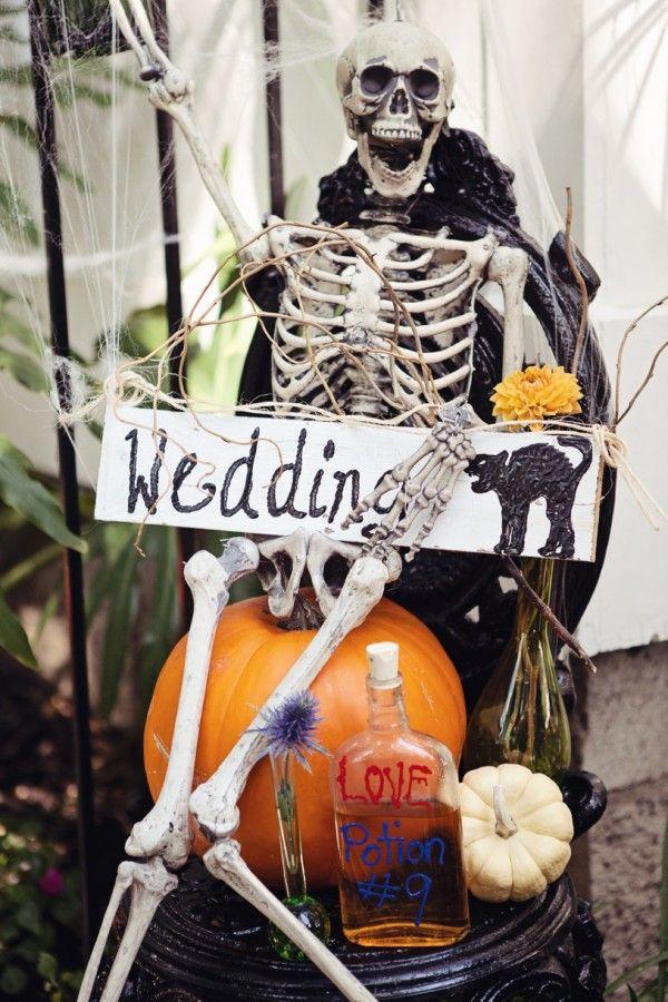 Hochzeit - Halloween-Hochzeit Inspiration