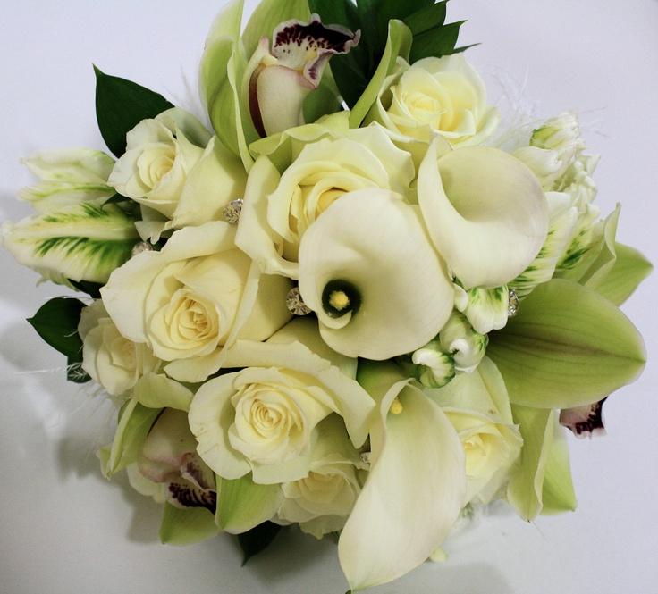 Mariage - Bouquet de mariée verte