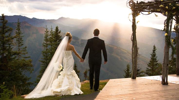 زفاف - المناظر الطبيعية الخلابة صور الزفاف
