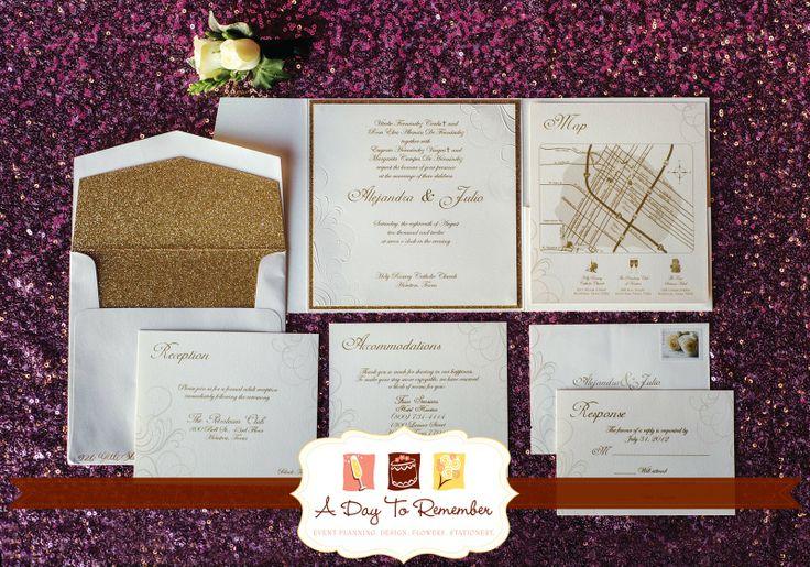 Mariage - Papier, invitations, économie-le-dates, cartes de menu Etc!