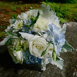Mariage - Bouquets de mariée bleue