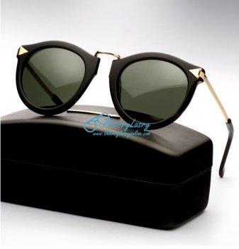 زفاف - Fashion Karen Walker Harvest Black Sunglasses