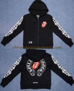 Wedding - Red Tongue X Rolling Stones Chrome Hearts Hoodie