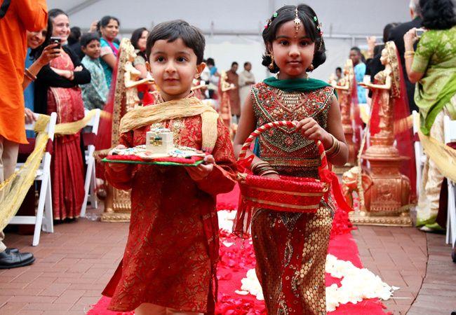 Mariage - Éléments indiennes