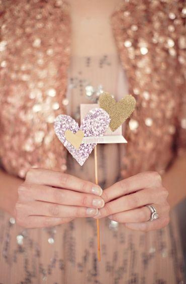 Hochzeit - Hochzeiten-Glitter