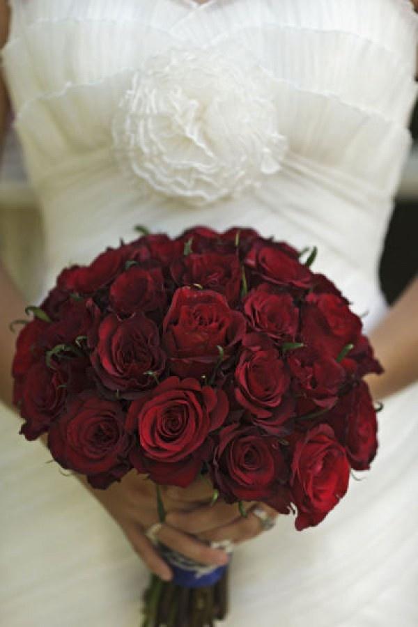 Mariage - Bouquet de mariée profonde Tones