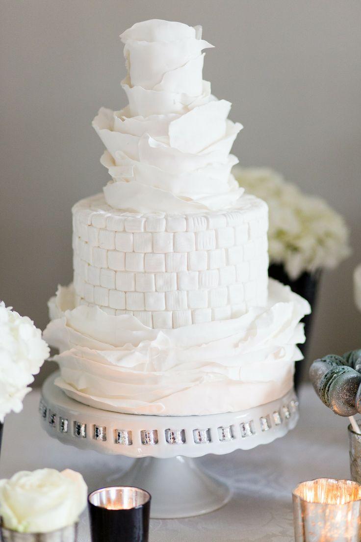 Mariage - Superbe gâteau de mariage et de petit gâteau Idées