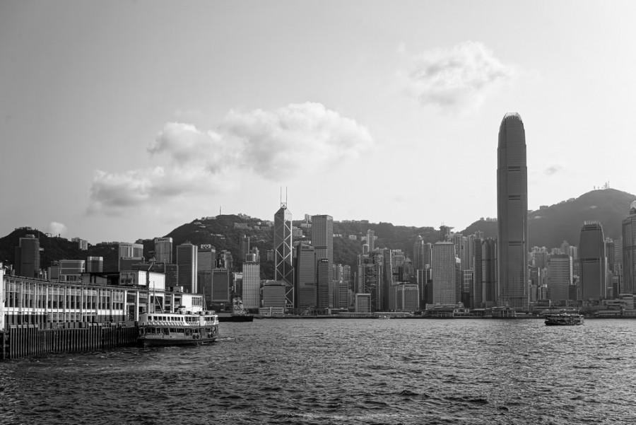 Mariage - Victoria Harbour à Hong Kong