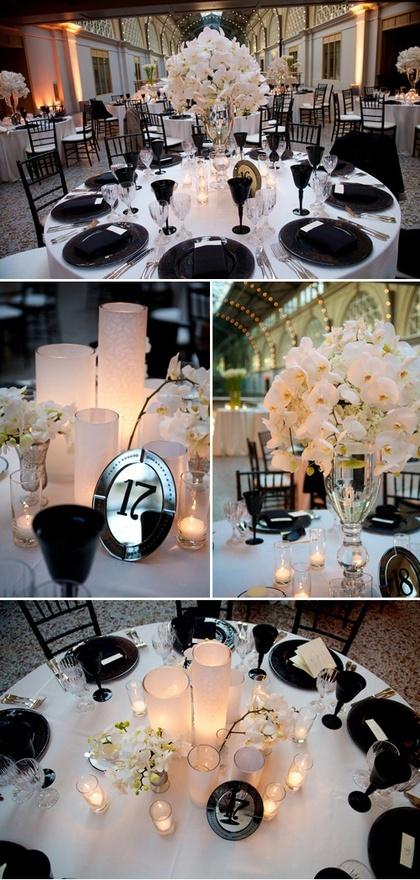 Wedding - Black   White Wedding Inspiration