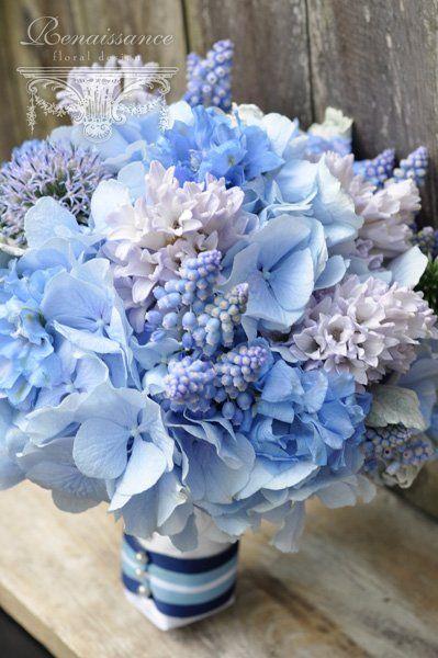 زفاف - الزفاف باقات الأزرق