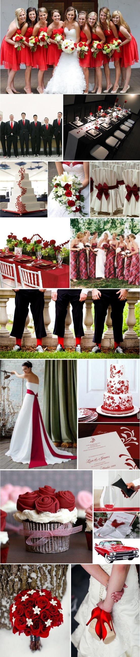 زفاف - حفلات الزفاف الأحمر