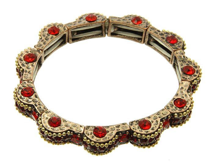 Mariage - vintage ruby bangle