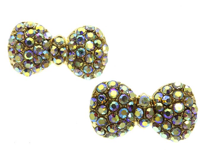 Mariage - sequin bowknot studs