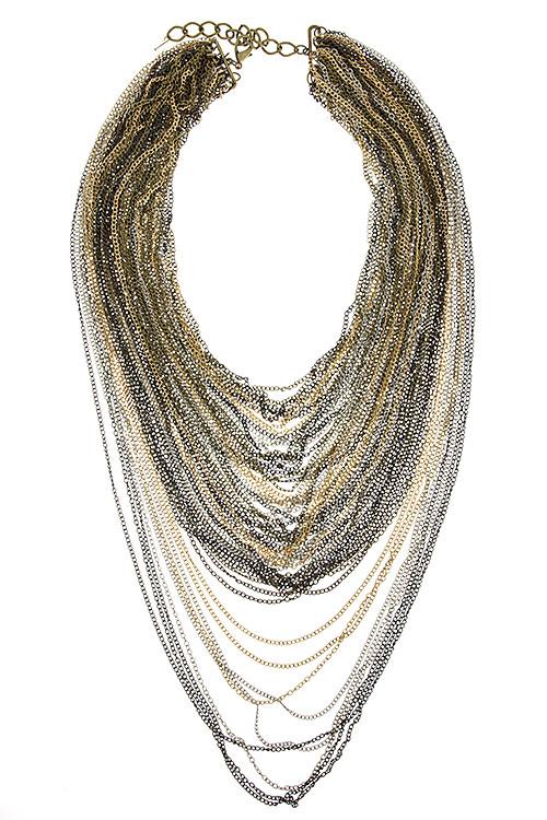 Mariage - Draped Chain Necklace