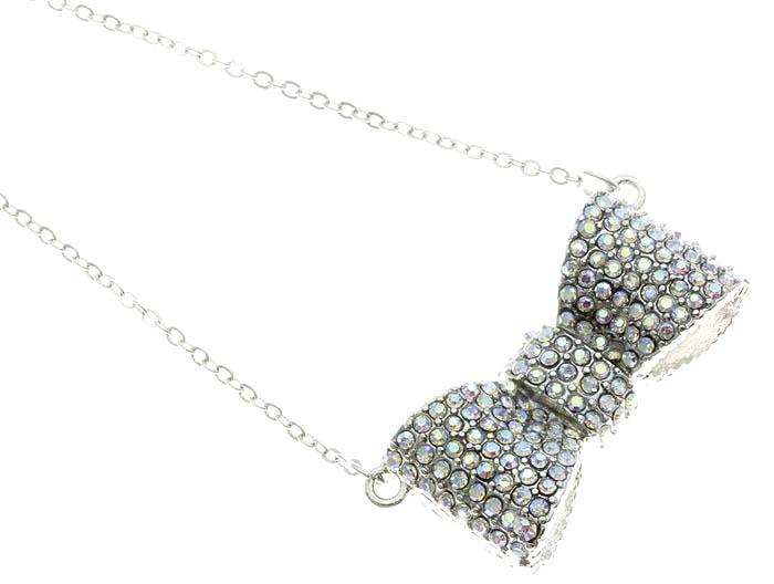 زفاف - sweet bow necklace